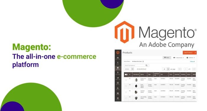 Magento, the all-in-one ecommerce platform